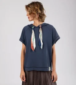 Cheap Anekke Sudadera Azul Marino Sin Mangas Studio