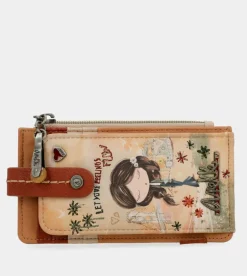 Cheap Anekke Tarjetero Rfid Peace & Love Camel