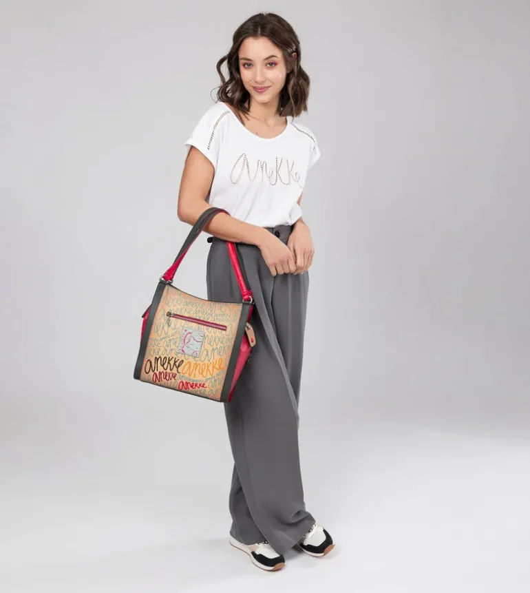 Outlet Anekke Tote 3 Compartimentos Fashion