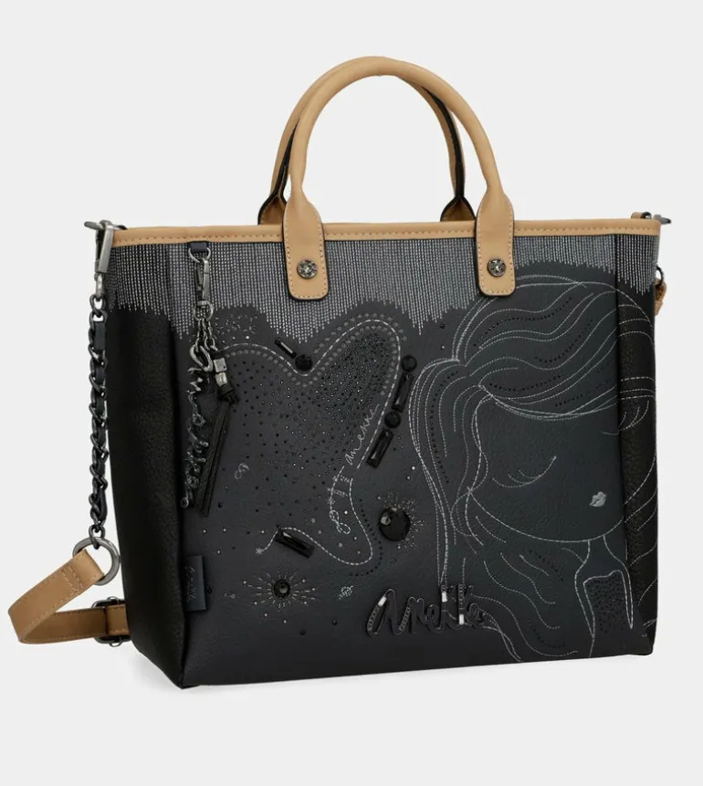 New Anekke Tote Azul Marino Studio
