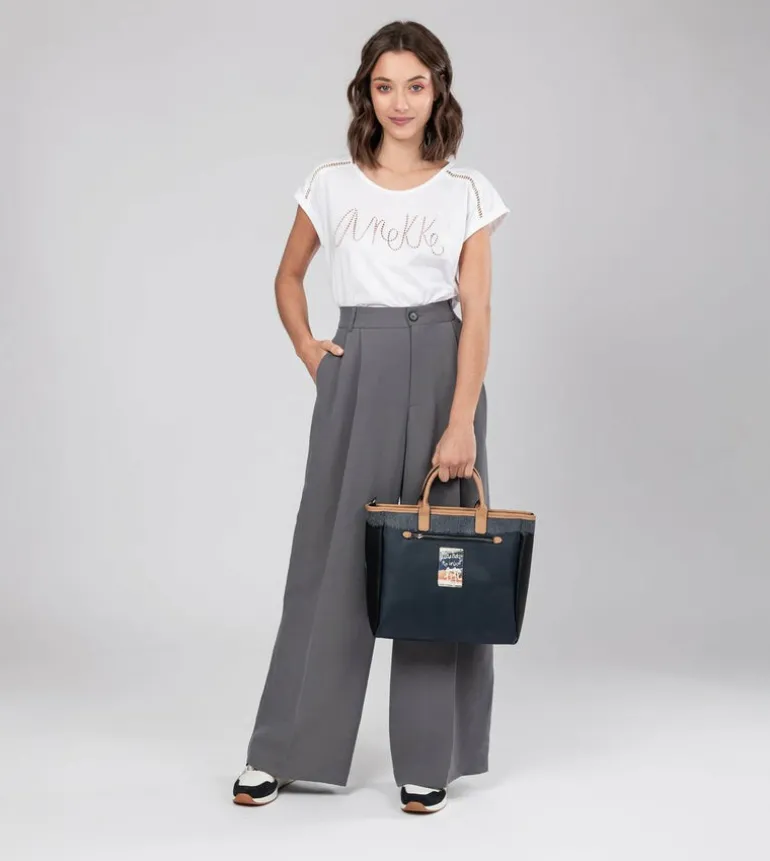 New Anekke Tote Azul Marino Studio