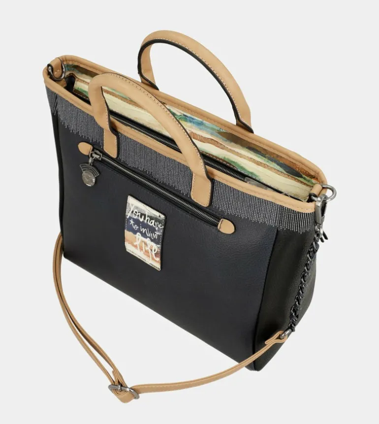 New Anekke Tote Azul Marino Studio
