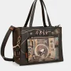 Cheap Anekke Tote Marron Con Bandolera Shoen