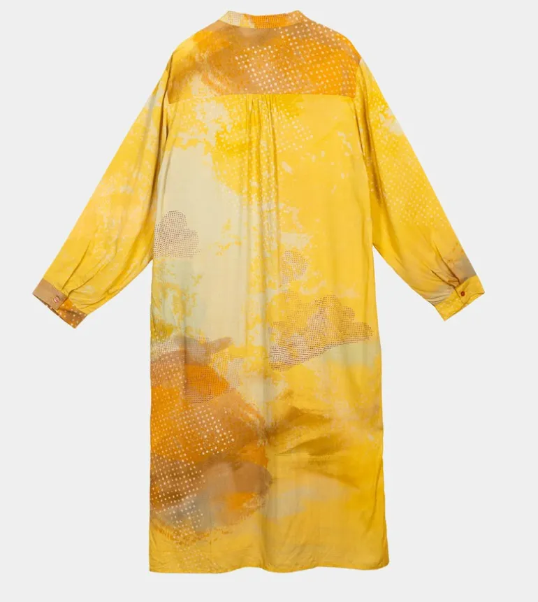 New Anekke Vestido Camisero Amarillo