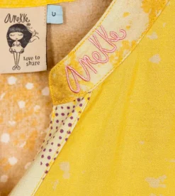 New Anekke Vestido Camisero Amarillo