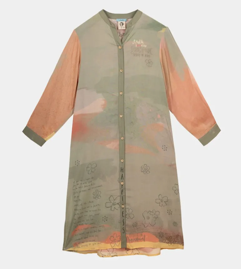 Fashion Anekke Vestido Camisero Sunshine