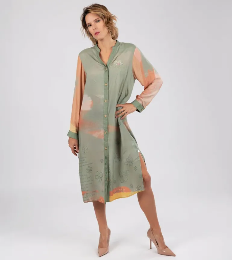Fashion Anekke Vestido Camisero Sunshine